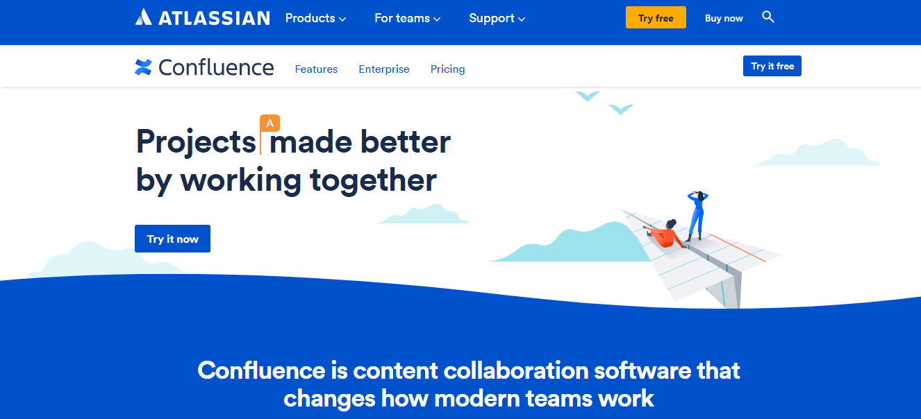 Confluence: Document collaboration tool