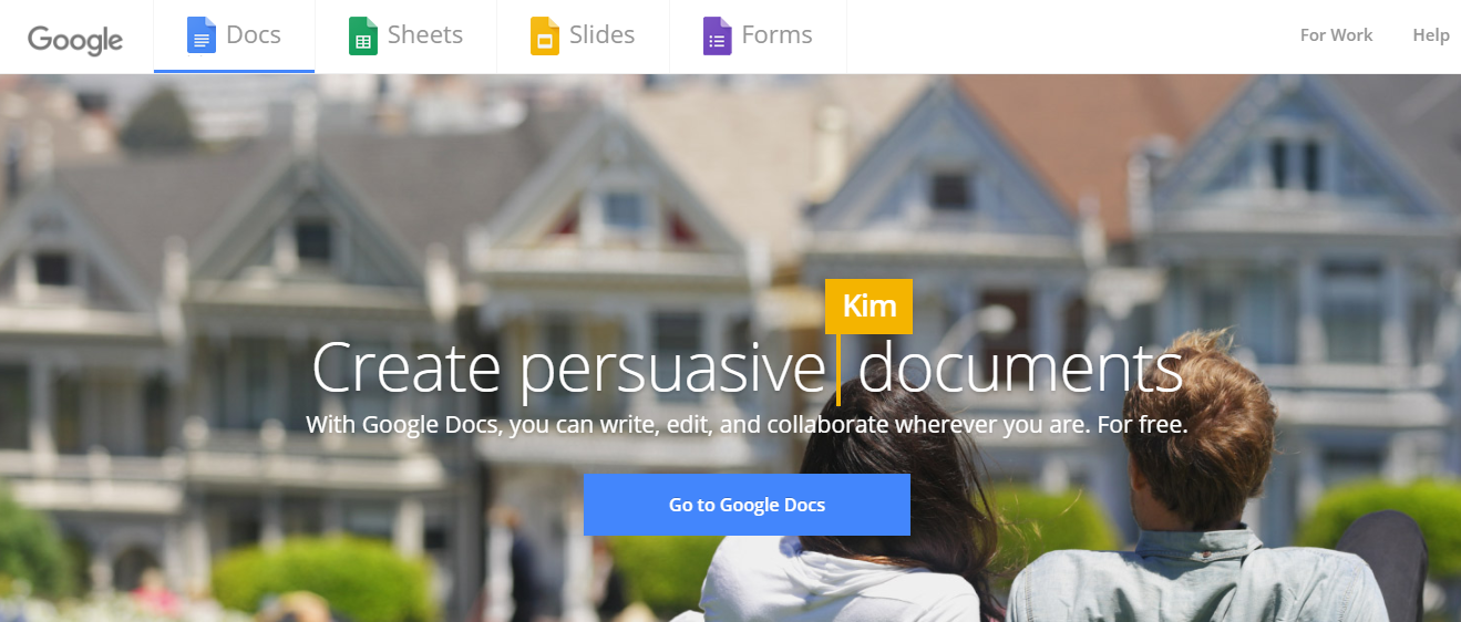 Google docs: Document collaboration platform