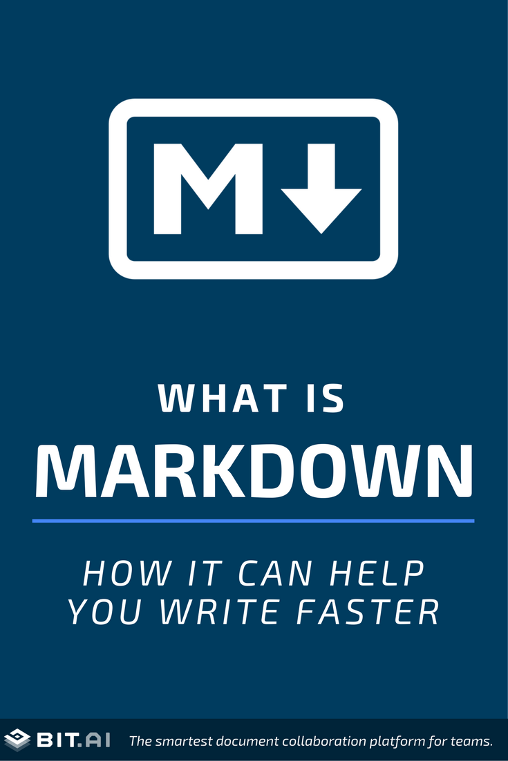 What is Markdown & How It Can Help You Write Faster - Pinterest image