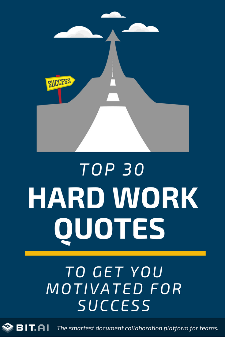 30 Hard Work Quotes (With Images) To Help You Achieve Your Goals