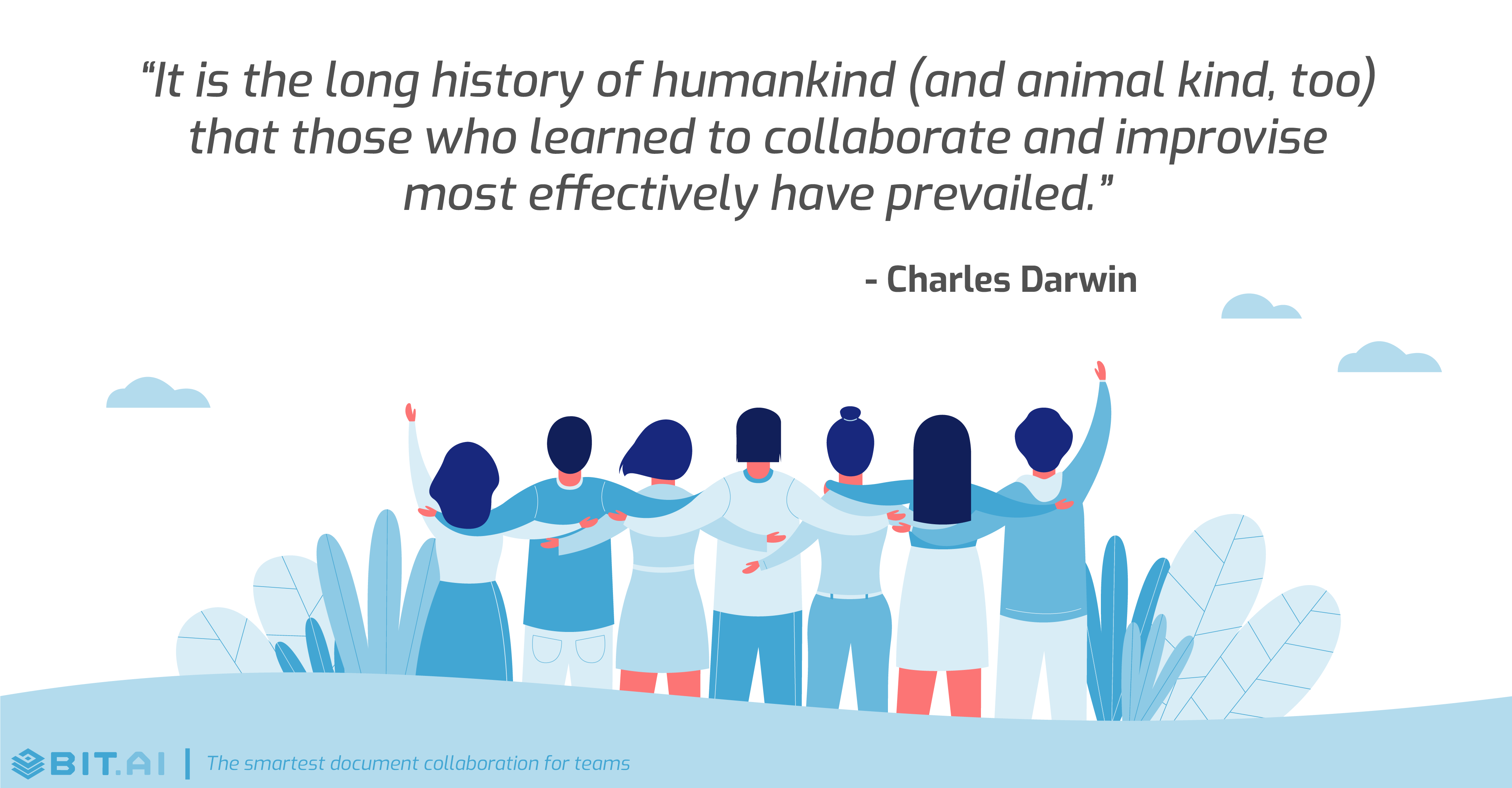 Teamwork collaboration quote by Charles Darwin