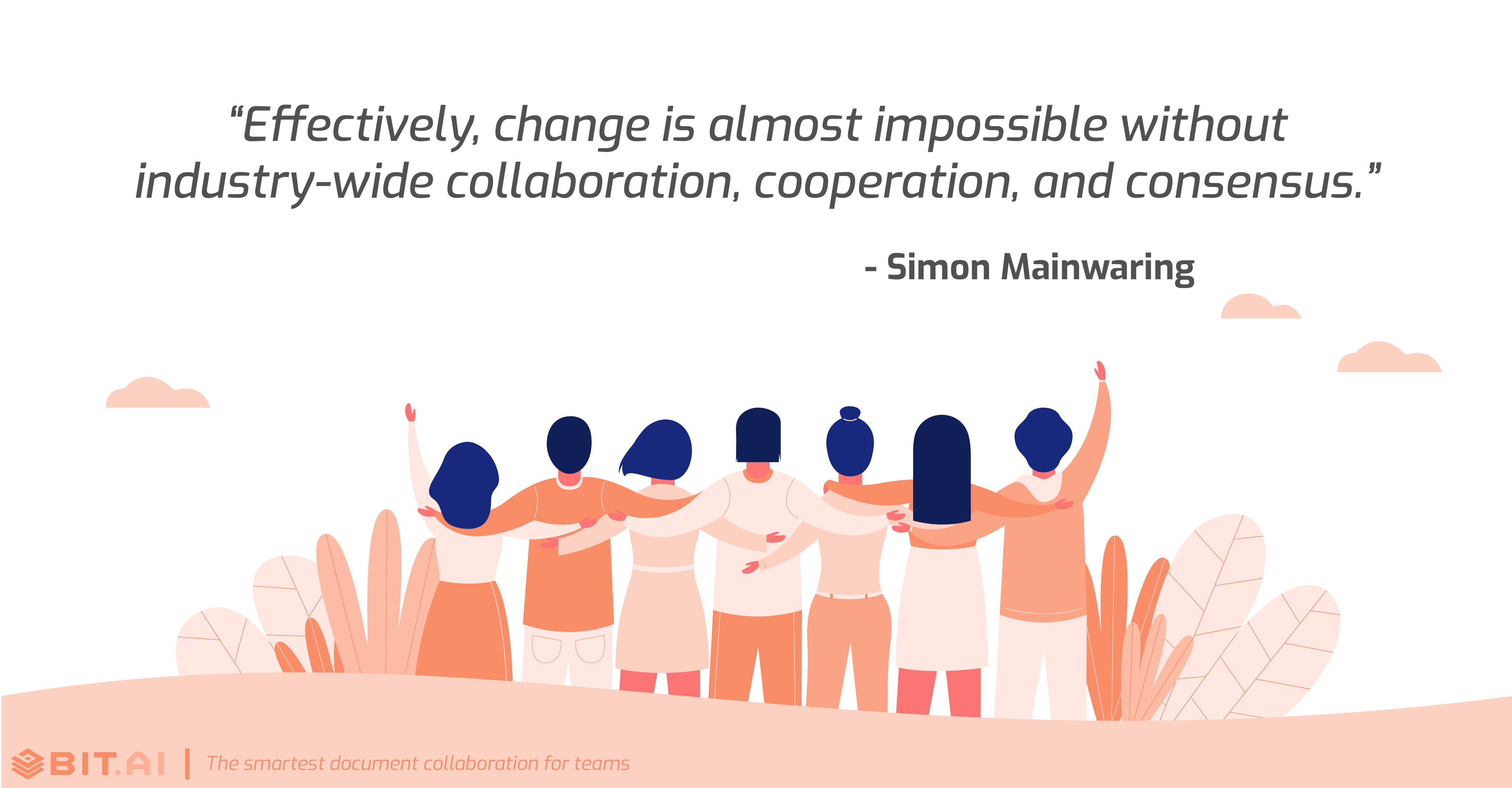 Teamwork collaboration quote by Simon Mainwaring