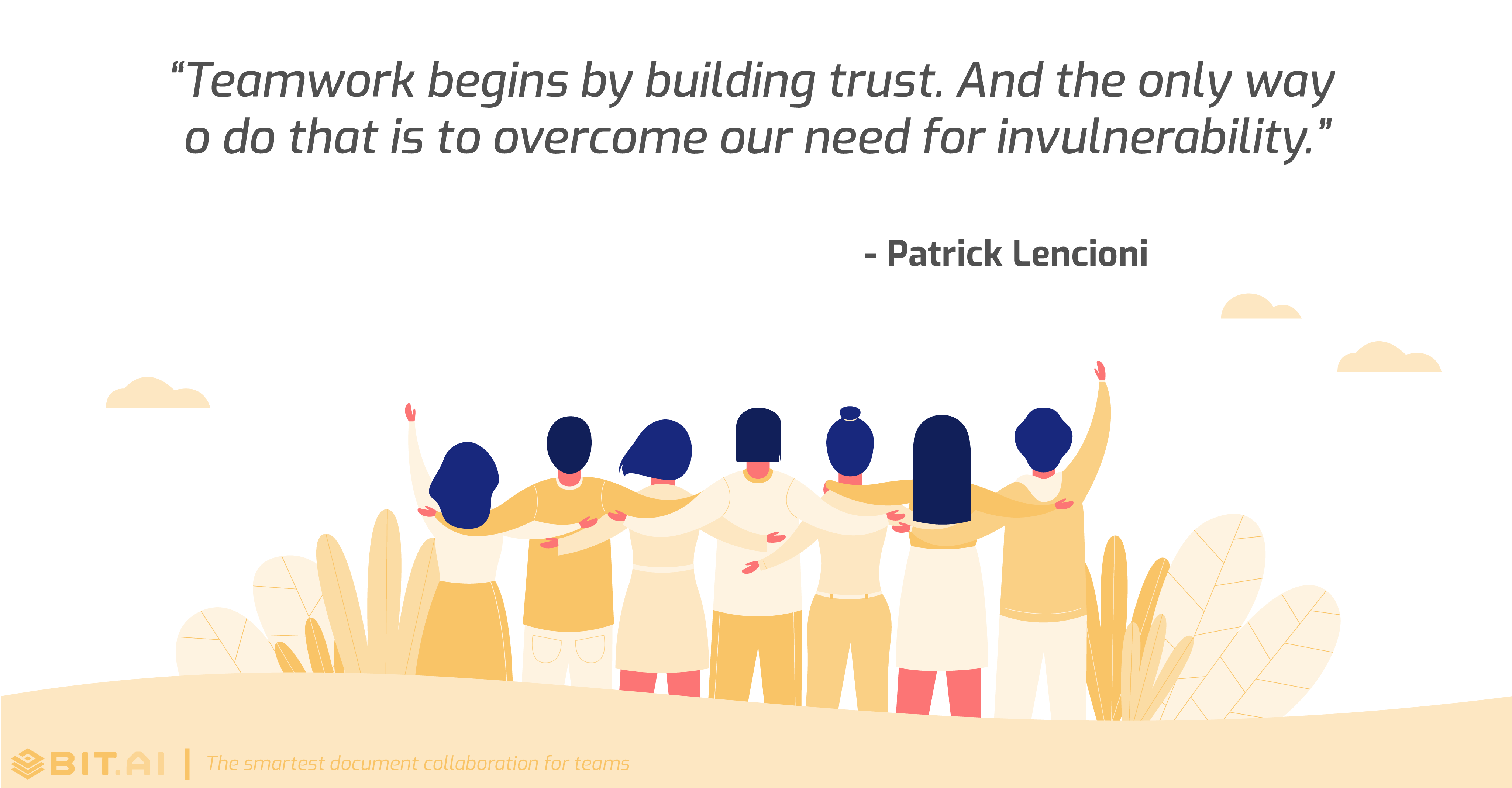 Teamwork collaboration quote by Patrick Lencioni