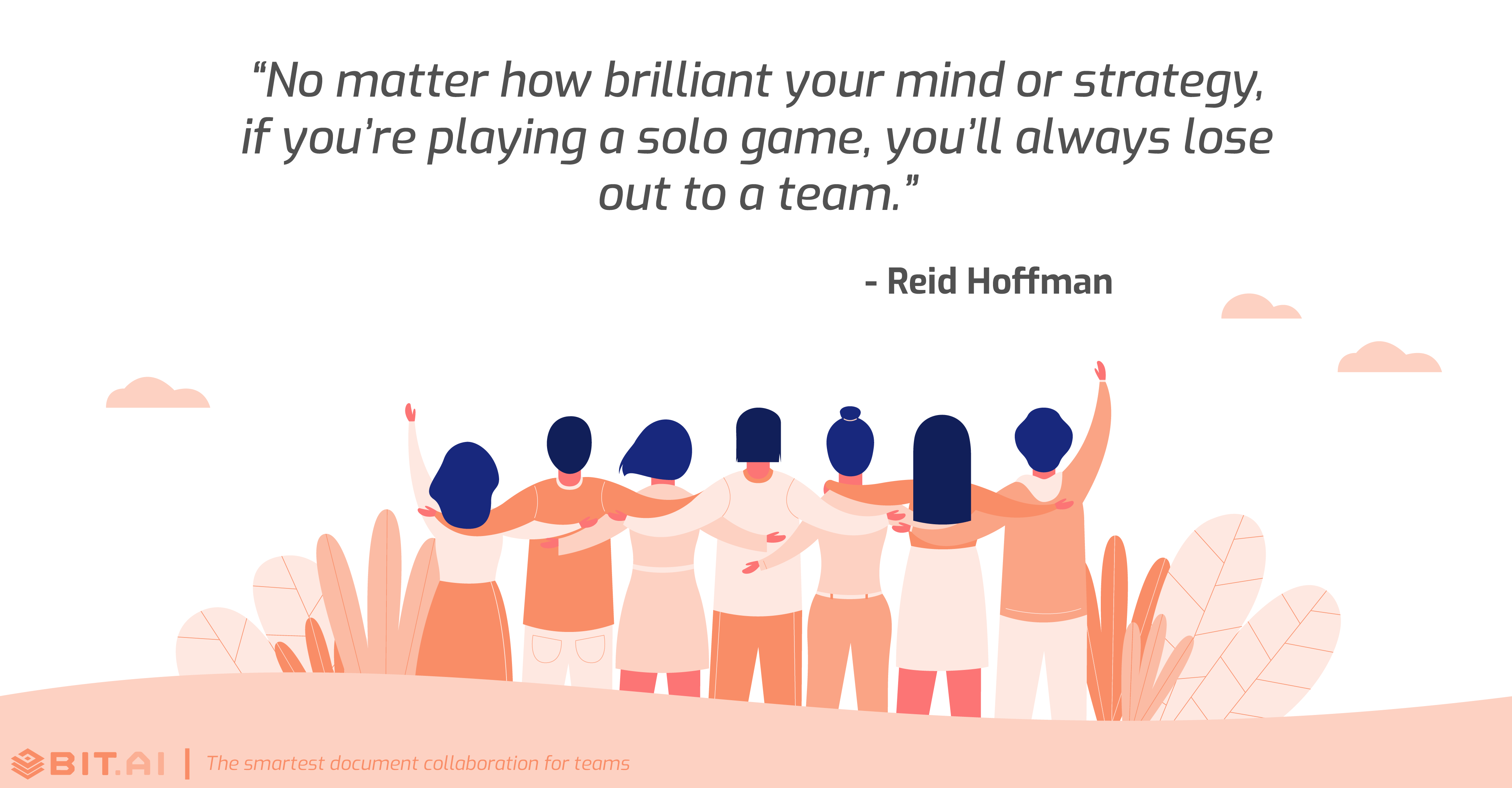 Teamwork collaboration quote by Reid Hoffman