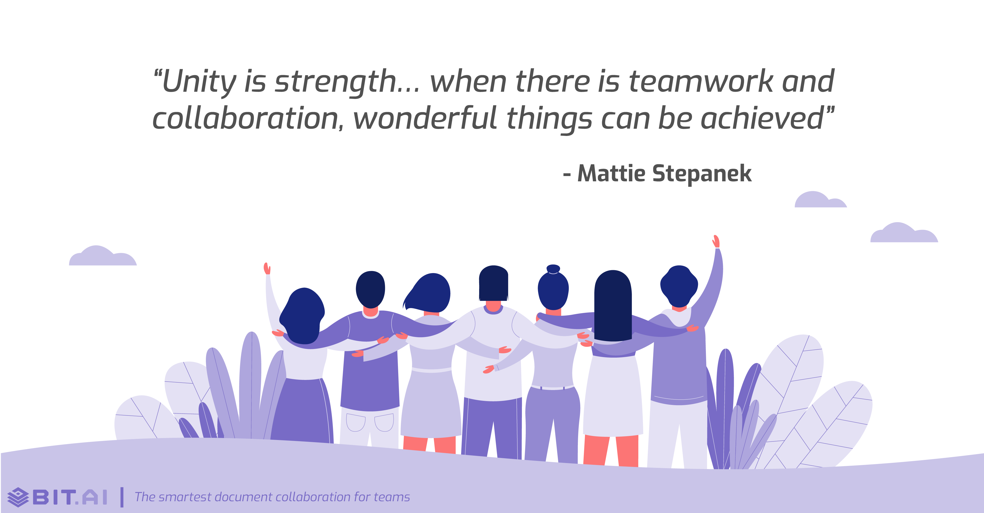 Teamwork collaboration quote by Mattie Stepanek