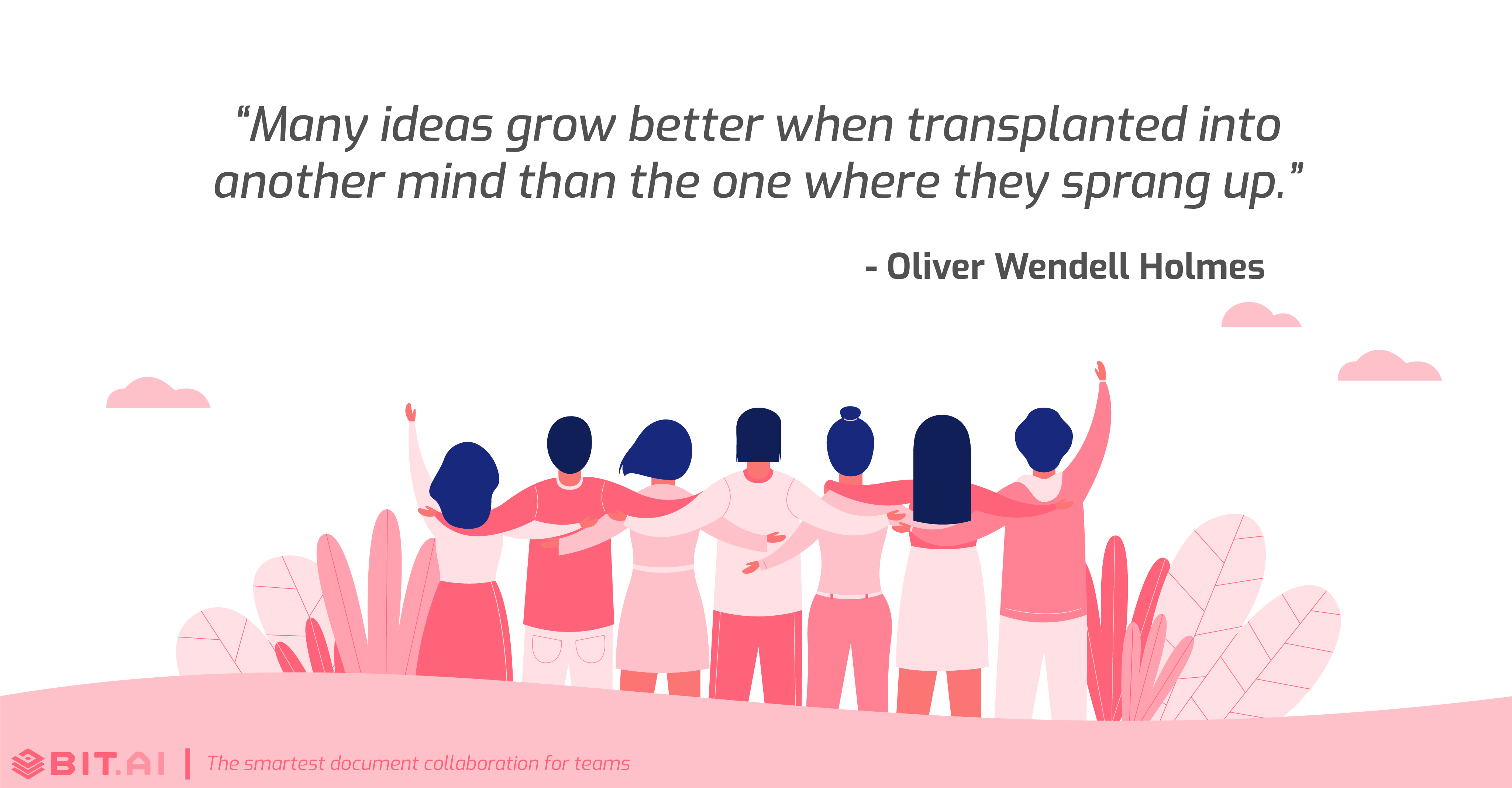 Teamwork collaboration quote by Oliver Wendell Holmes