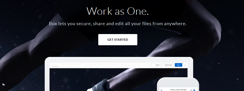 Box: File sharing site and sharepoint alternative