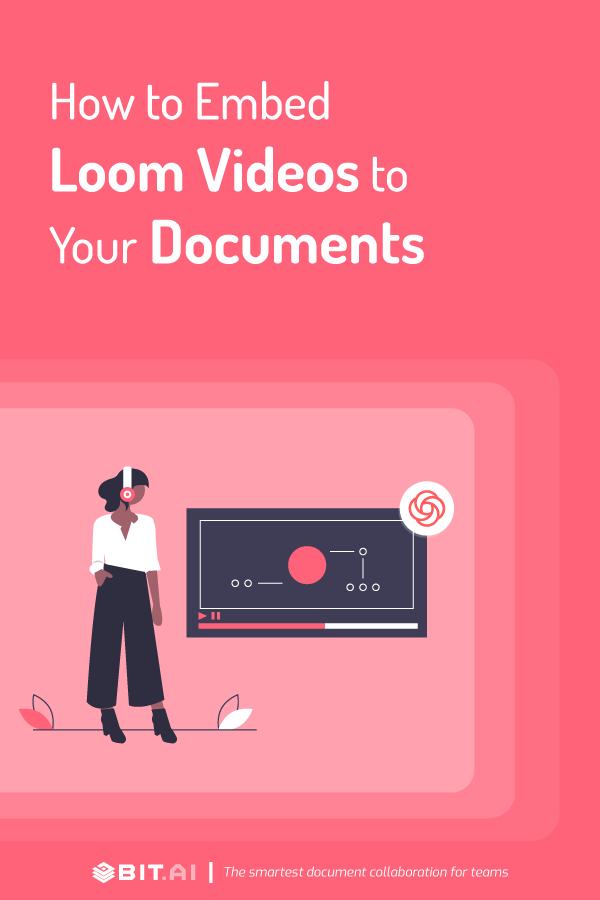 How to embed loom videos to your documents