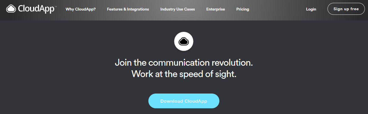 Cloudapp: Screen sharing software
