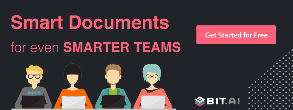 Bit.ai - Smart Documents for even Smarter Teams. Sign Up for free