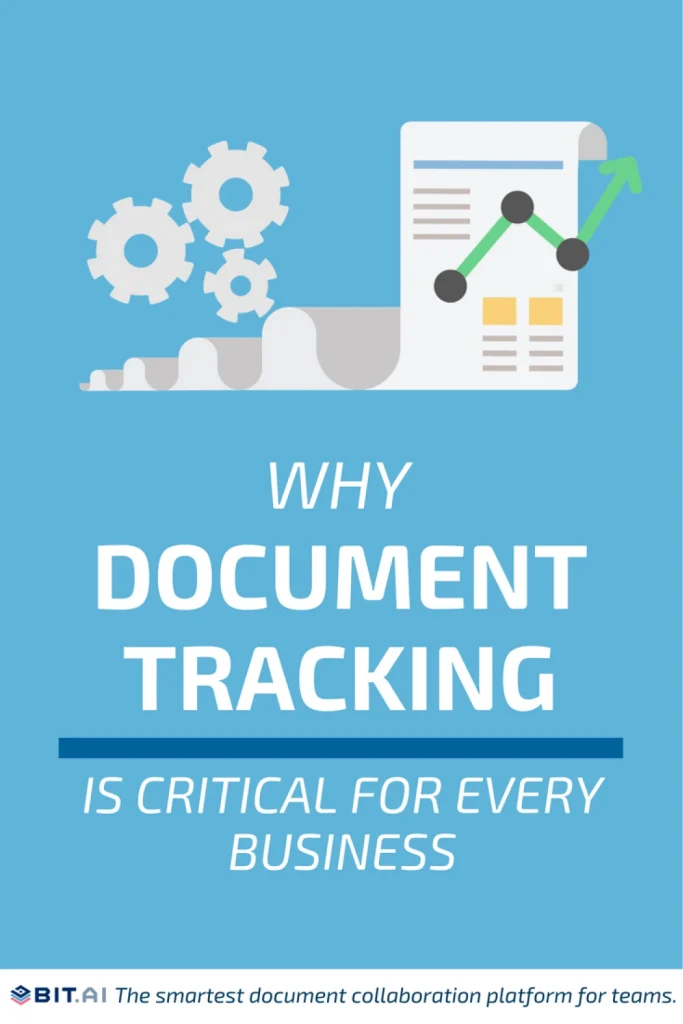 why document tracking is critical
