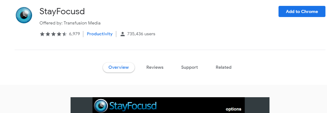 StayFocus : Writing tool