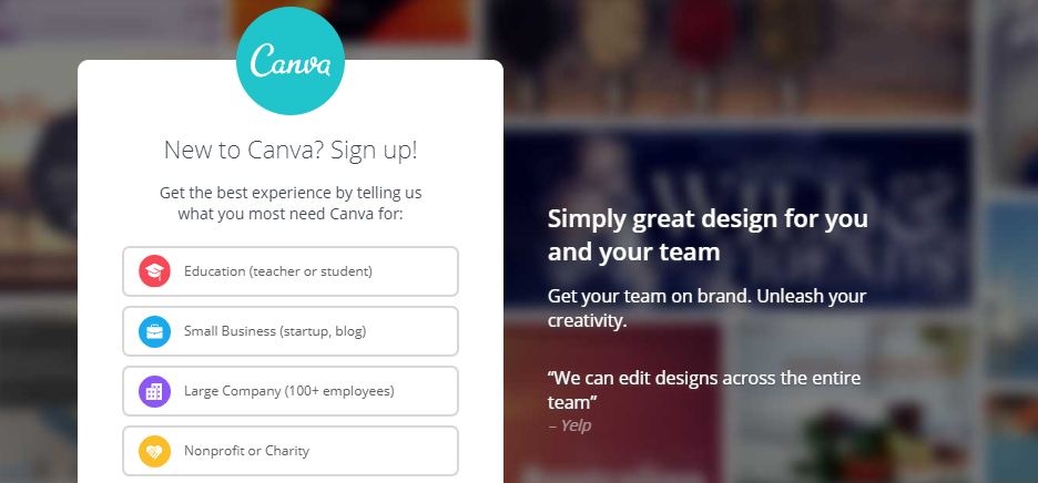 Canva: Design collaboration tool