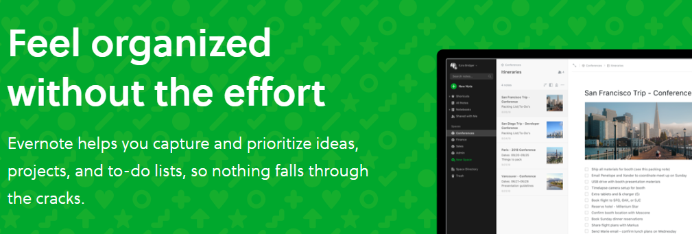 Evernote: Content creation software