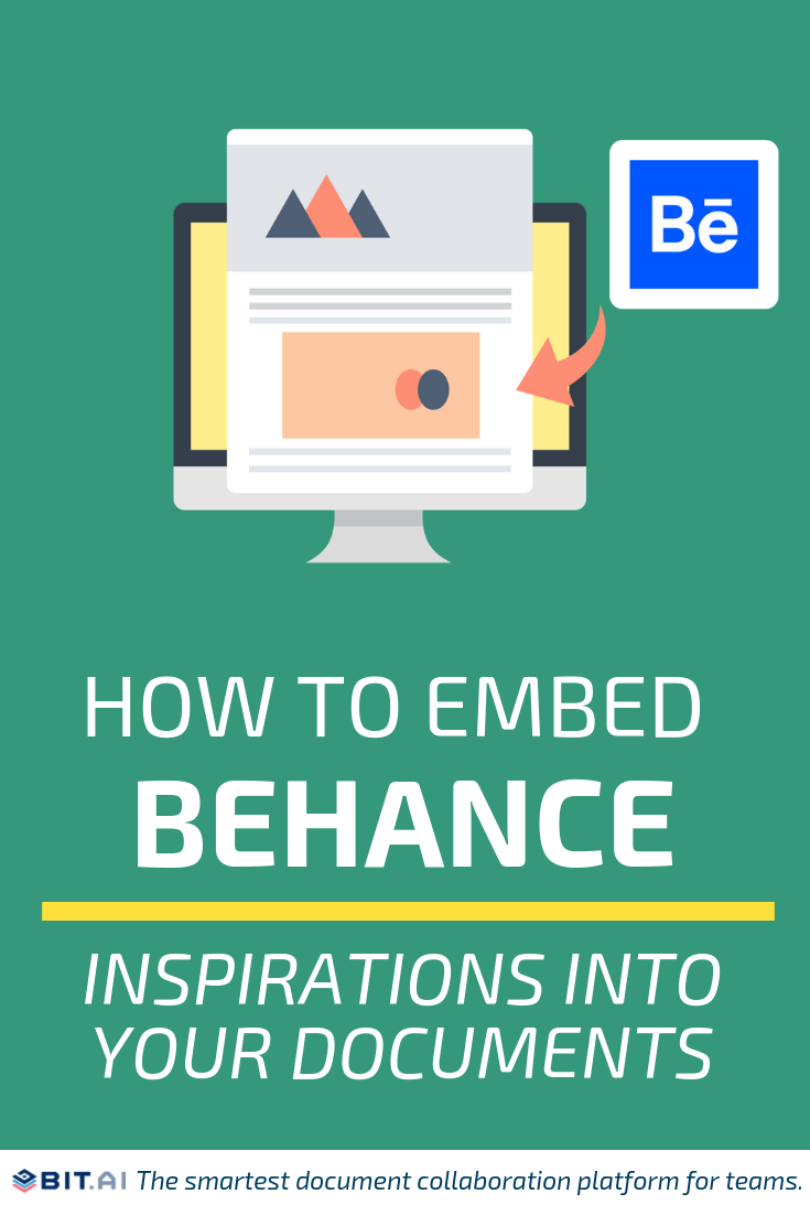 How to Embed Behance Inspirations Into Your Documents (Pin)