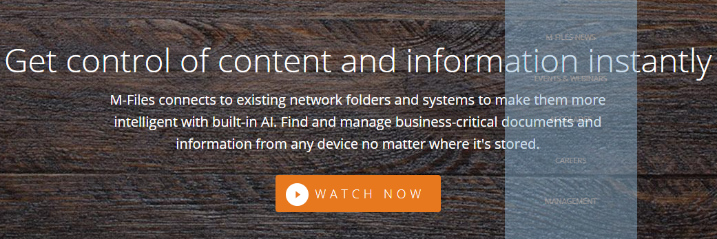 M-files: Content collaboration platform