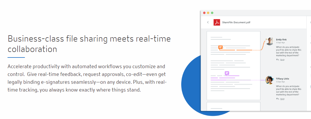 Sharefile: Content collaboration platform