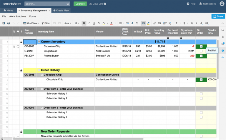 How To Embed Smartsheet Spreadsheets Into Your Documents 2292