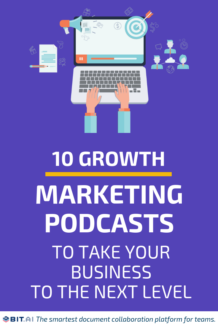 10 Best Marketing Podcasts to Improve Your Marketing Skills - Growth Pocast (PIN)