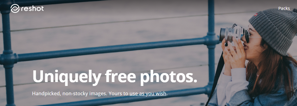 Reshot: Free Stock Photos Website
