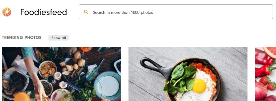 FoodiesFeed: Free Stock Photos Website