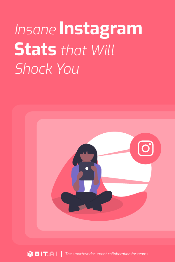 Insane instagram stats that will shock you - pinterest image