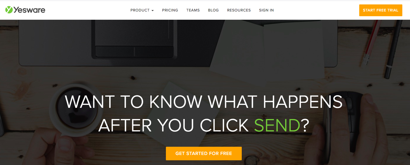 Yesware: Sales and marketing tool
