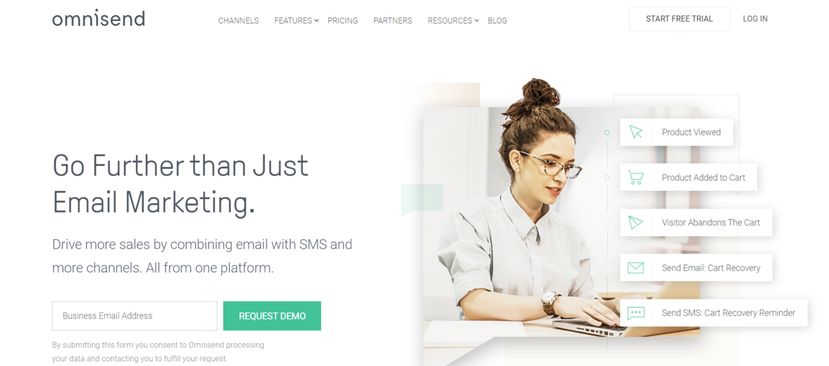 Omnisend: Tool for sales and marketing