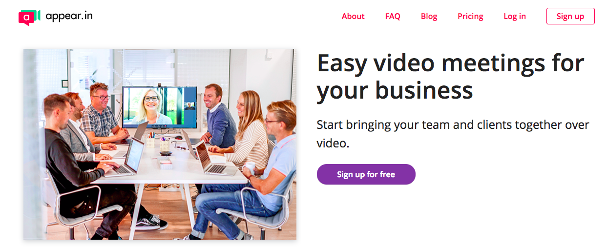 Appear.in - Video Conferencing Software