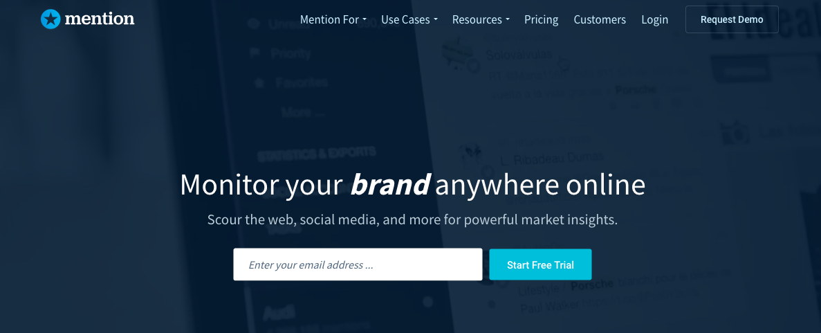 Mention - Top 10 Social Media Tools for Marketing Teams in 2019