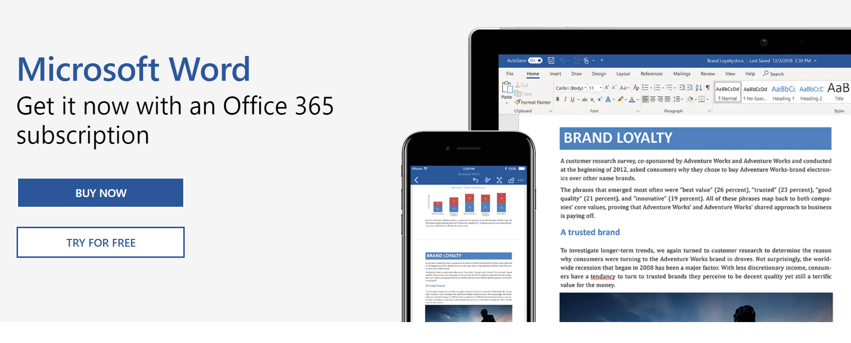 Microsoft word : Writing Tool