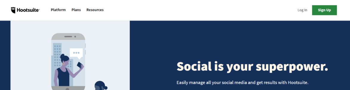 Hootsuite: Social media management tool