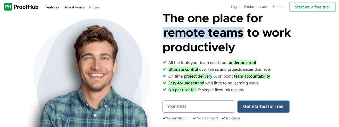 Proofhub: Productivity tool