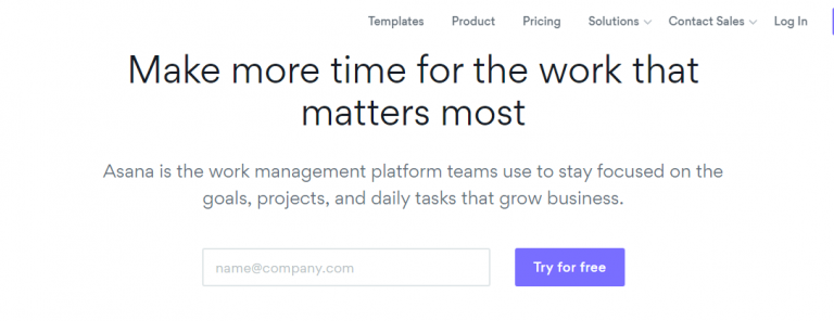 Asana: Airtable alternative and competitor