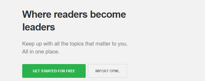Feedly : Content Curation tool