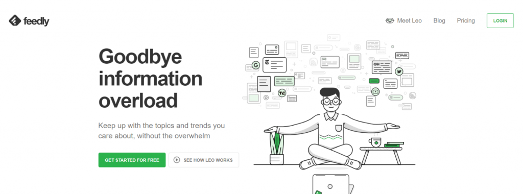 Feedly: content curation tool