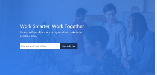 Yammer: Online collaboration tool