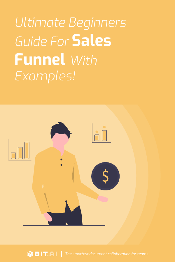 Sales funnel guide for beginners - pinterest image