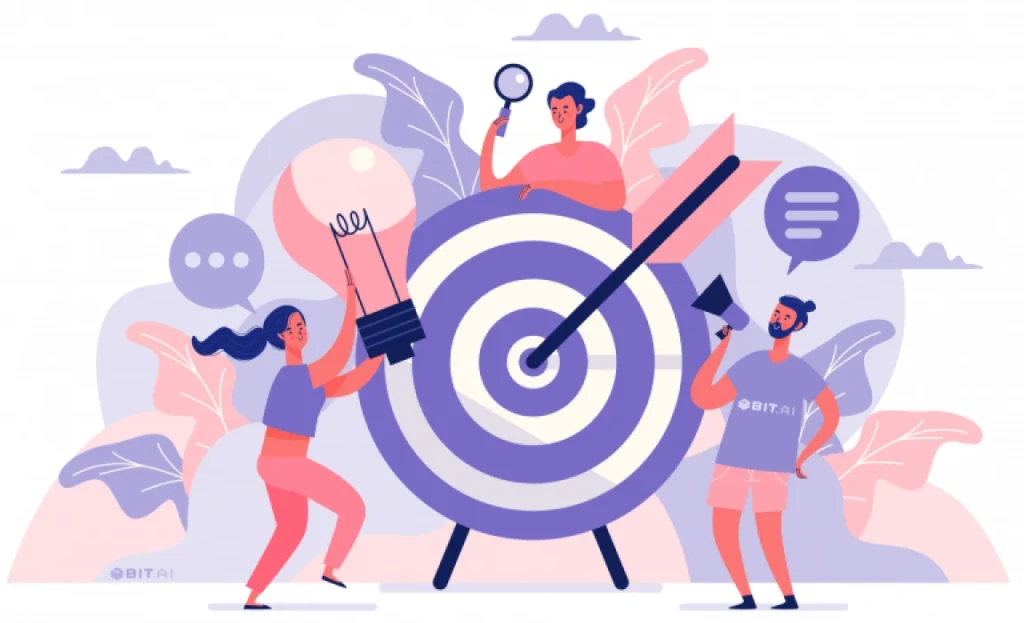 a team of peoples defining goals