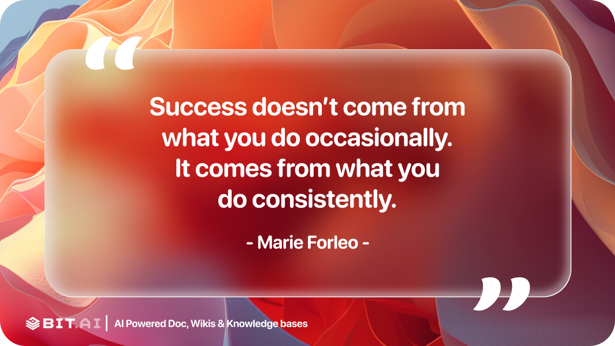 hard work quote for success by Marie Forleo