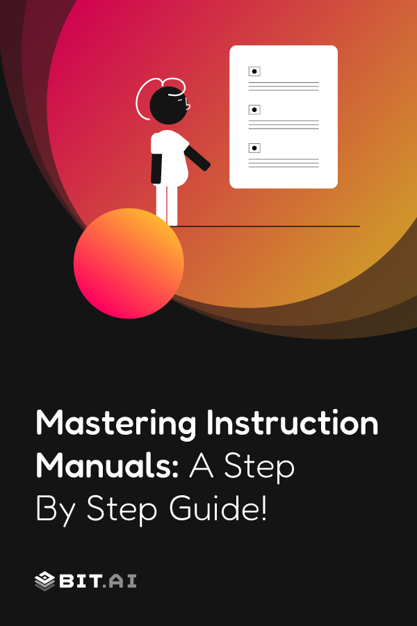 Mastering instruction manuals: A step-by-step guide- Pinterest Banner