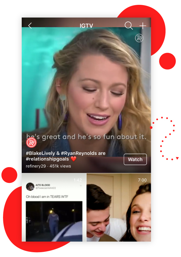 Preview of IGTV