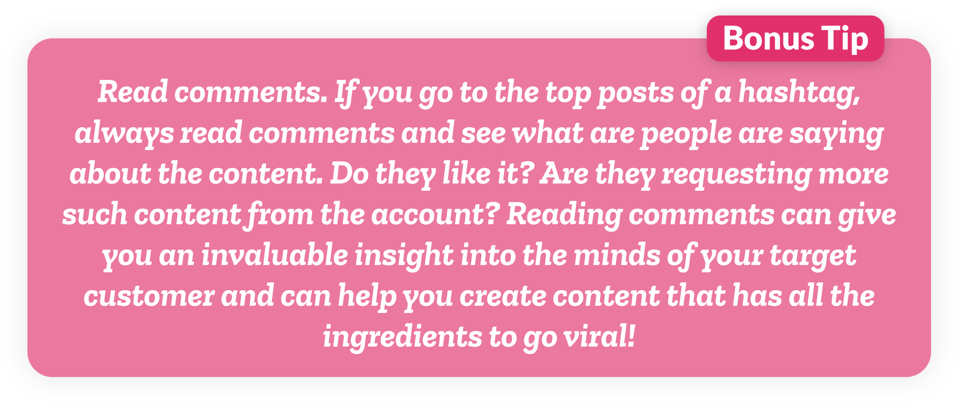 Bonus tip for finding top content on Instagram