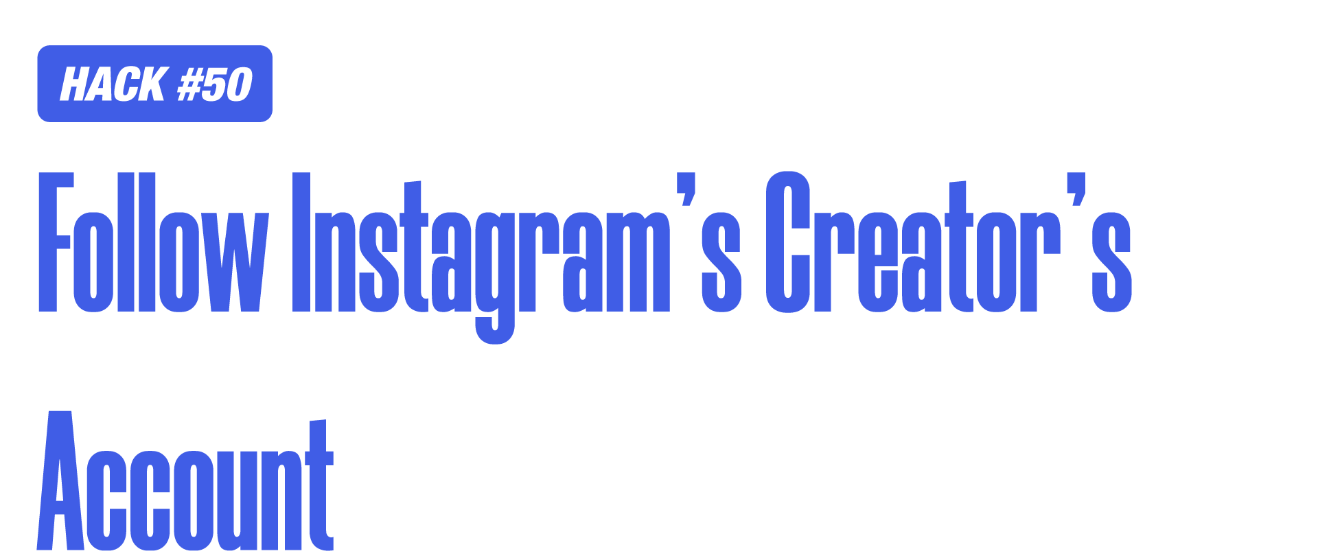 Instagram Marketing Hacks
