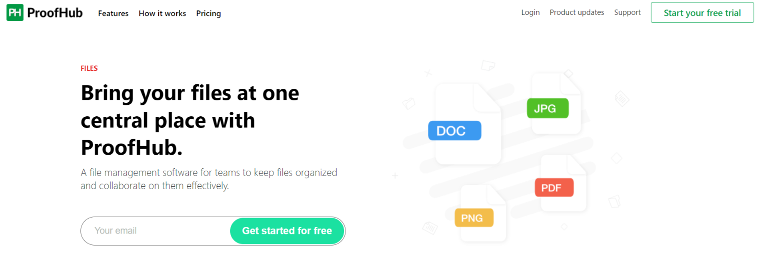 ProofHub: Content collaboration tool