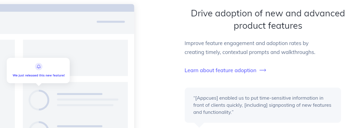 Appcues : Customer Onboarding Software