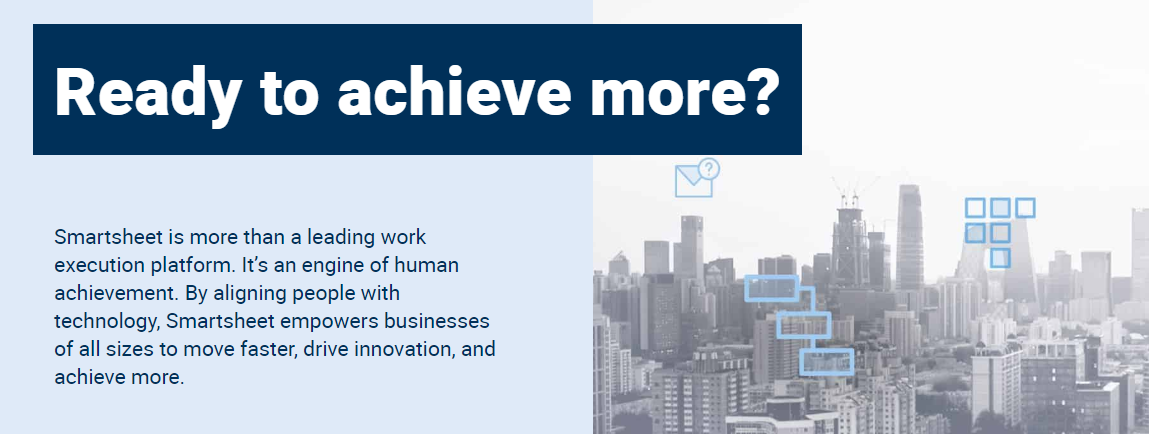 Smartsheet : Workflow Management Software