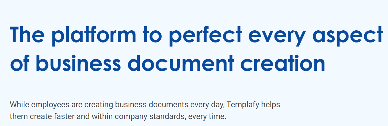 Templafy : Digital Asset Management Software