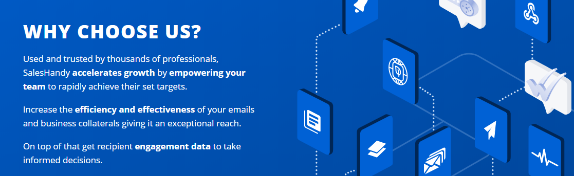 Saleshandy for tracking your emails