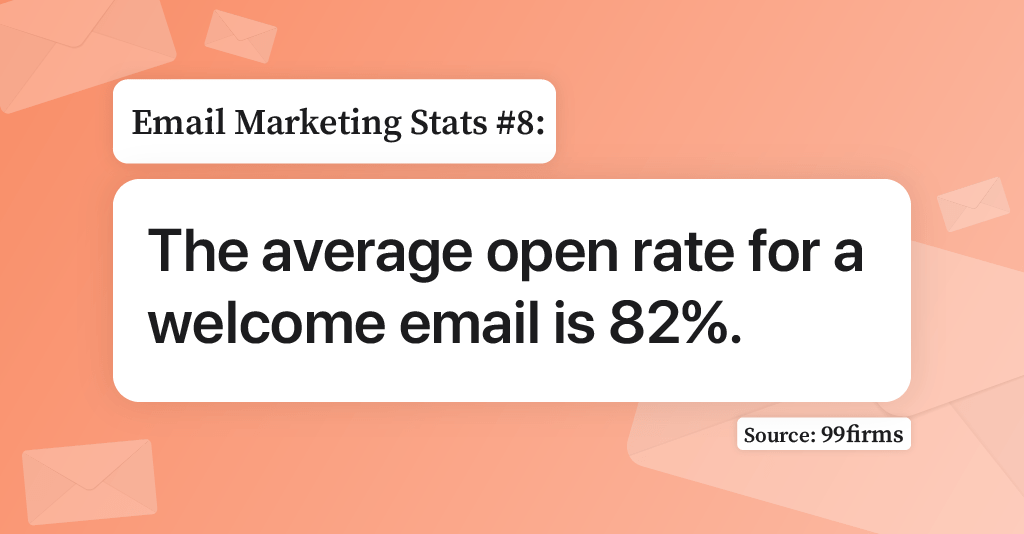 Image illustration of email marketing stat related email open rate